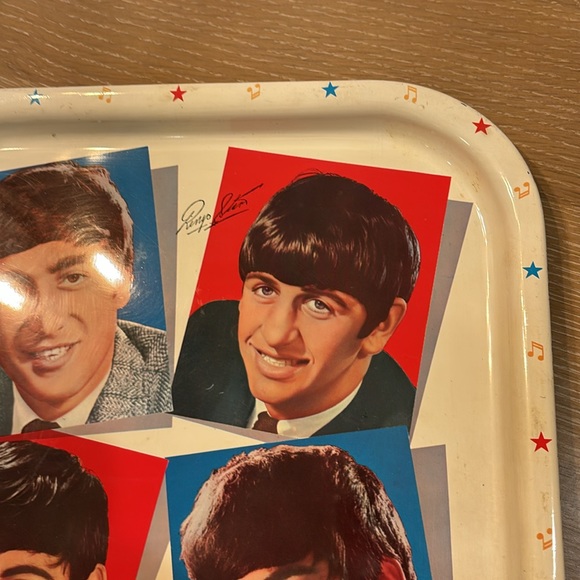 1964 Worcester Ware Beatles tray - Picture 11 of 13